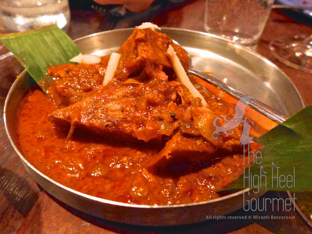 Jackfruit in black cardamom and cumin curry.