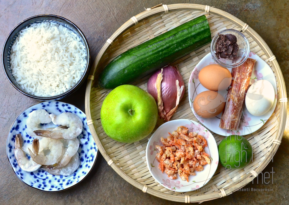 Thai Shrimp Paste Fried Rice - Khao Kluk Kapi by The High Heel Gourmet 1 (1)