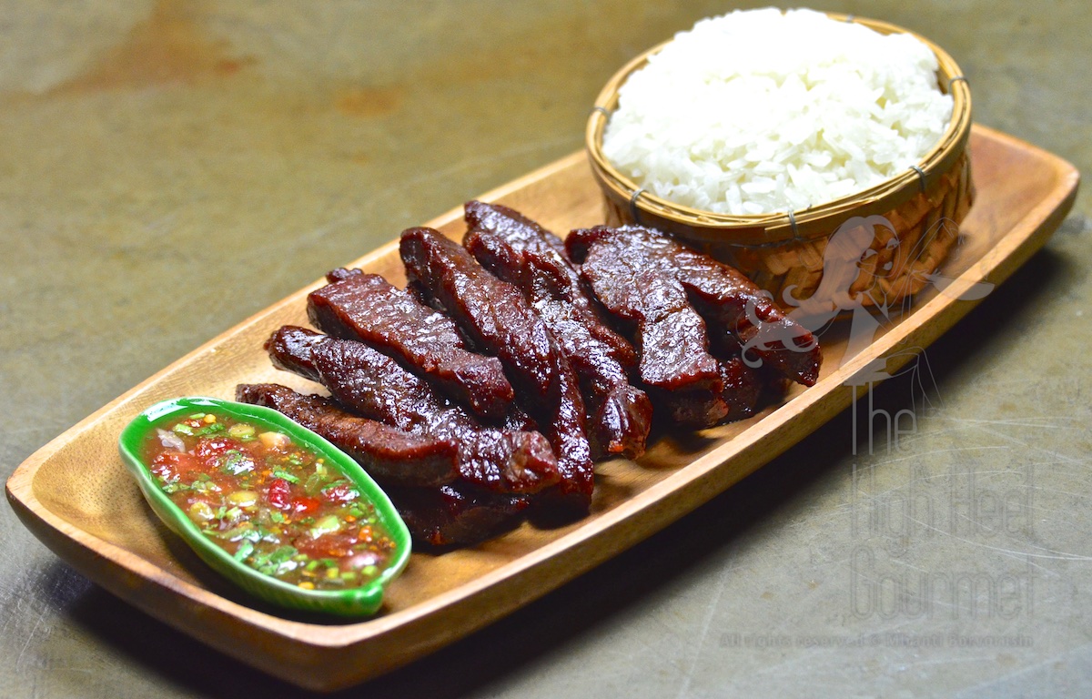 Thai style fried sun-dried beef jerky – Neau Dad Deaw by The High Heel Gourmet 11