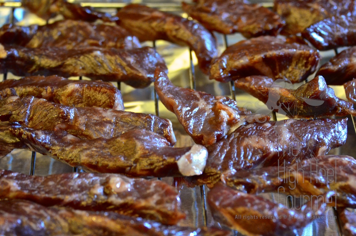 Thai style fried sun-dried beef jerky – Neau Dad Deaw by The High Heel Gourmet 4