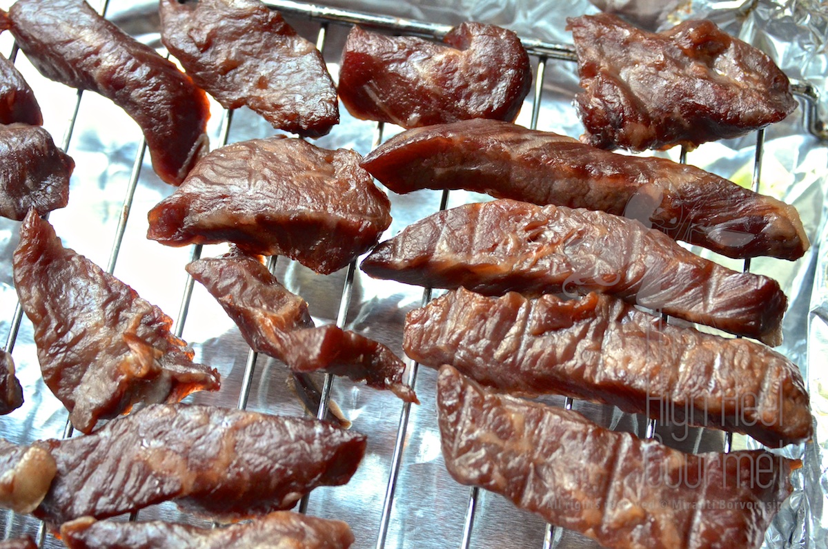 Thai style fried sun-dried beef jerky – Neau Dad Deaw by The High Heel Gourmet 5