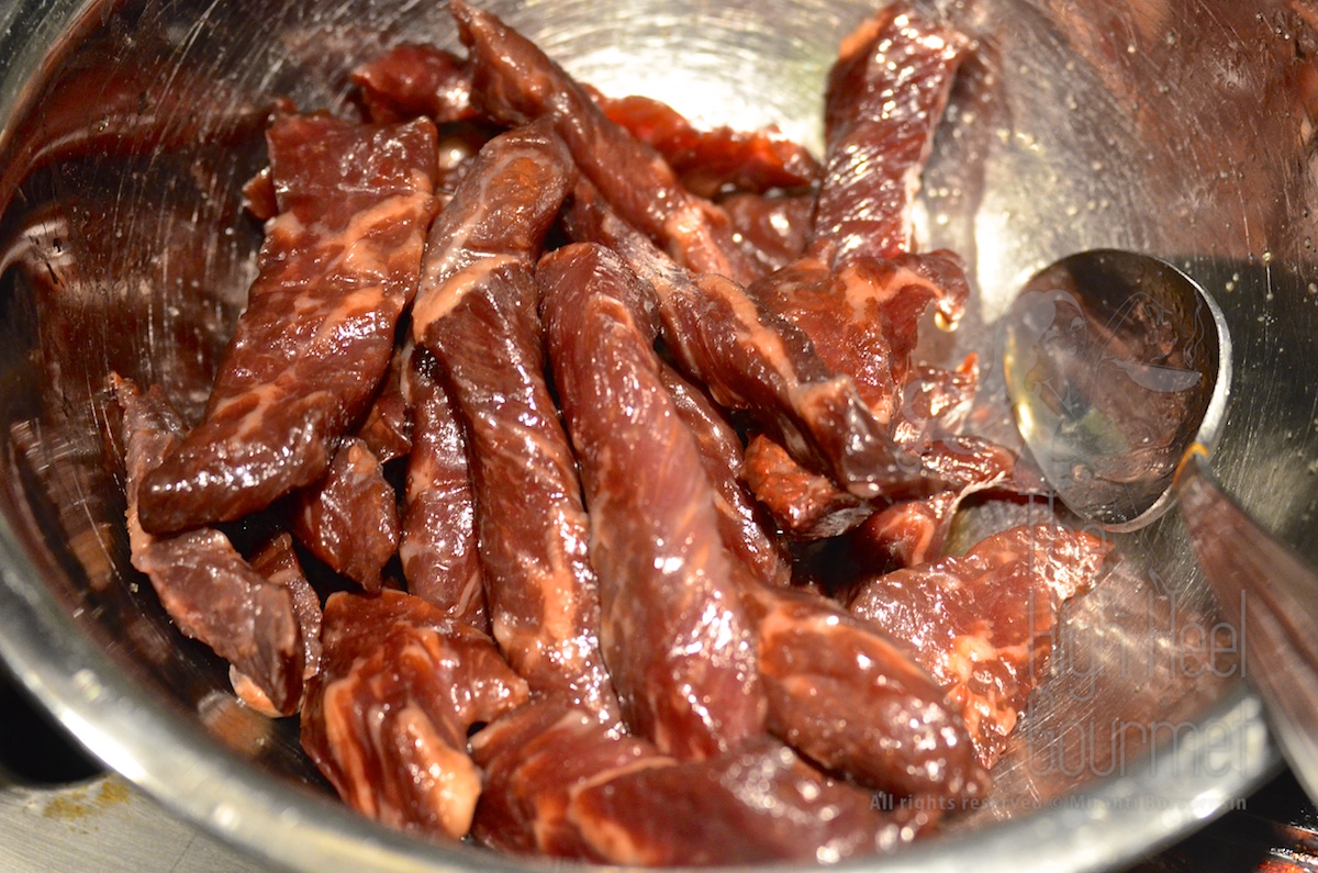 Thai style fried sun-dried beef jerky – Neau Dad Deaw by The High Heel Gourmet 6