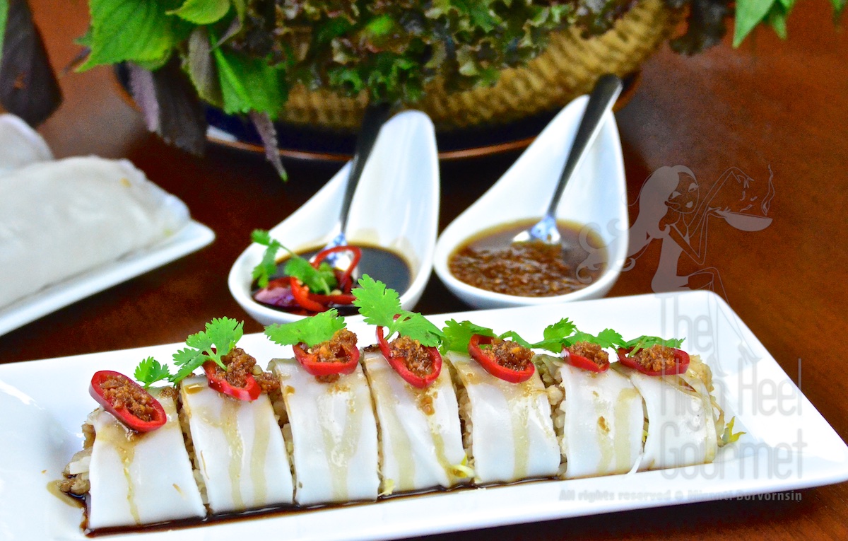 Thai Cannelloni with Fish - Guay Tiew Lhord Pla by The High Heel Gourmet