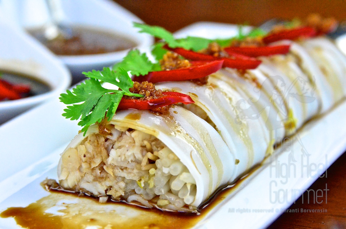 Thai Cannelloni with Fish - Guay Tiew Lhord Pla by The High Heel Gourmet 2